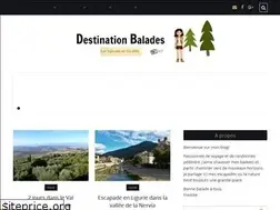 Sites similar to destinationbalades.com
