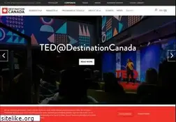 Sites similar to destinationcanada.com