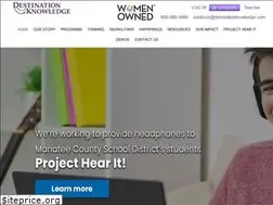Sites similar to destinationknowledge.com
