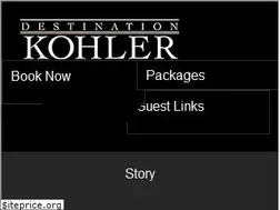 Sites similar to destinationkohler.com
