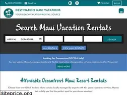 Sites similar to destinationmauivacations.com