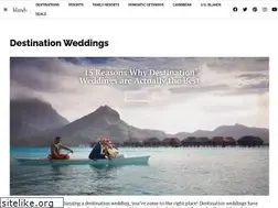 Sites similar to destinationweddingmag.com