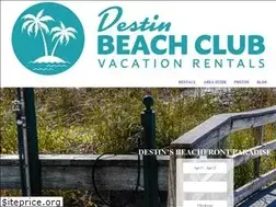Sites similar to destinbeachclub.com