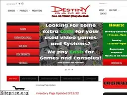 Sites similar to destiny-games.com