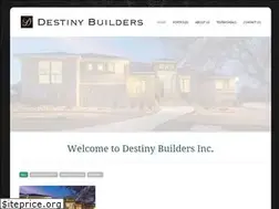 Sites similar to destinybuildersinc.com