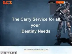 Sites similar to destinycarryservice.com