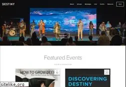 Sites similar to destinychristian.com