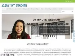 Sites similar to destinycoachingministries.com