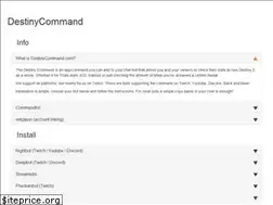 Sites similar to destinycommand.com
