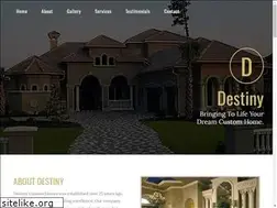 Sites similar to destinycustomhomes.com