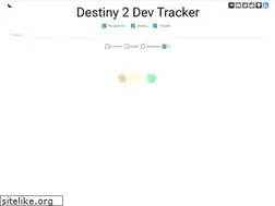 Sites similar to destinydevtracker.com