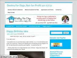 Sites similar to destinyfordogs.com