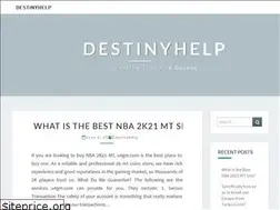 Sites similar to destinyhelp.com