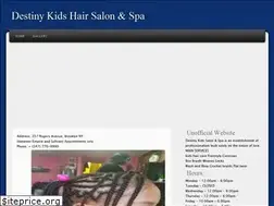 Sites similar to destinykidssalon.com