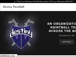 Sites similar to destinypaintball.com