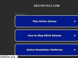 Sites similar to destinysc2.com