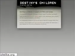 Sites similar to destinyschildren.org