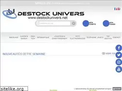 Sites similar to destockunivers.net