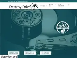 Sites similar to destroydrive.com