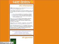 Sites similar to destroyfx.org