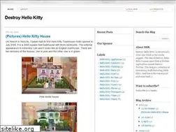 Sites similar to destroyhellokitty.blogspot.com