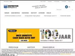 Sites similar to destructeurdepapier.be
