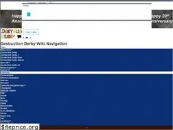 Sites similar to destructionderby.wikia.com
