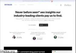 Sites similar to detailed.com