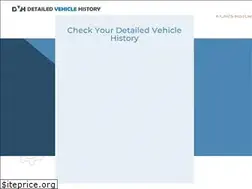 Sites similar to detailedvehiclehistory.com
