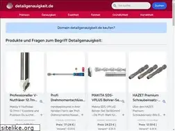 Sites similar to detailgenauigkeit.de