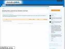 Sites similar to detailingbliss.com
