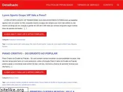 Sites similar to detalhado.com.br