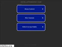 Sites similar to detallefemenino.com