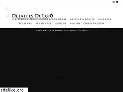 Sites similar to detallesdelujo.com