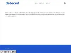 Sites similar to deteced.com