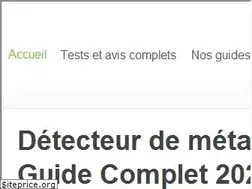 Sites similar to detecteurdemetaux.info