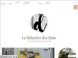 Sites similar to detectivedesmots.wordpress.com