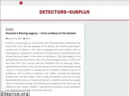 Sites similar to detectors-surplus.com