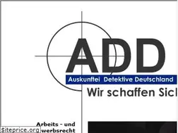 Sites similar to detektei-add.de