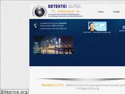 Sites similar to detektei-alpha.de
