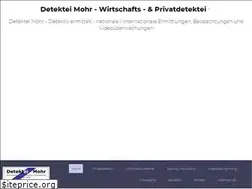 Sites similar to detektei-mohr.de