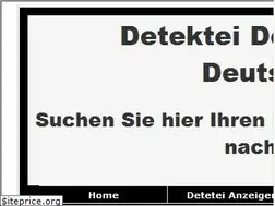 Sites similar to detektei-suche.de