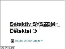 Sites similar to detektei-system.de
