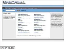 Sites similar to detekteien-verzeichnis.de