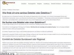 Sites similar to detektivliste.de