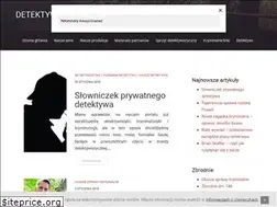 Sites similar to detektywistyczny.net