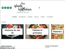Sites similar to detgladekjokken.no