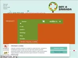 Sites similar to detiazahrada.sk