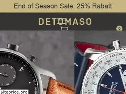 Sites similar to detomaso-watches.de