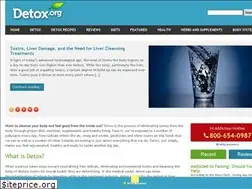 Sites similar to detox.org